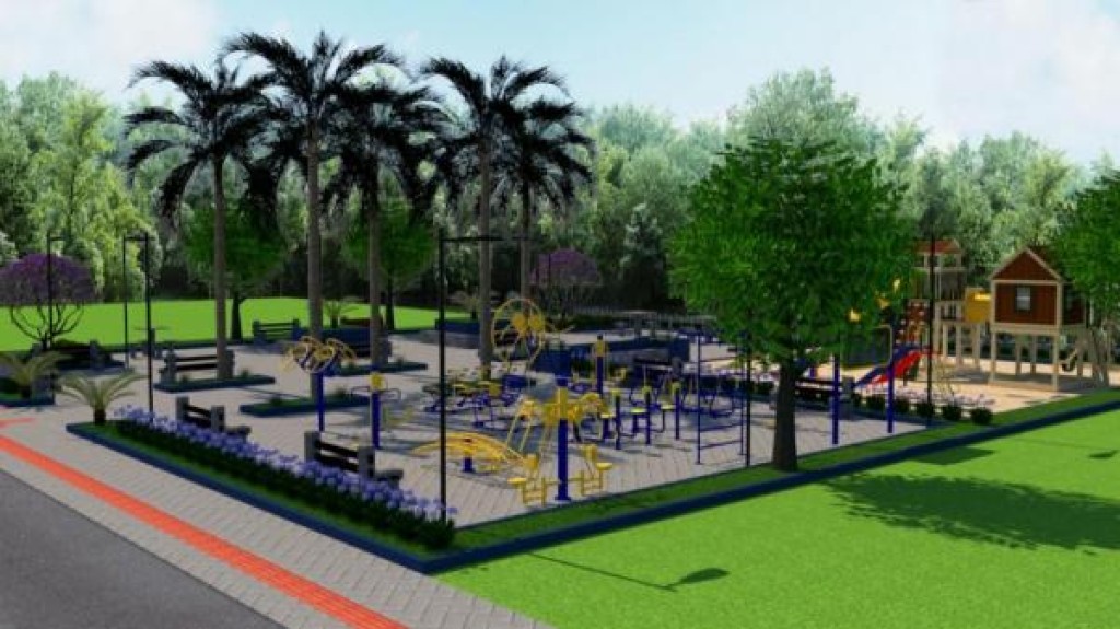 Indicação reforça pedido de praça pública com playground e academia no Green Park