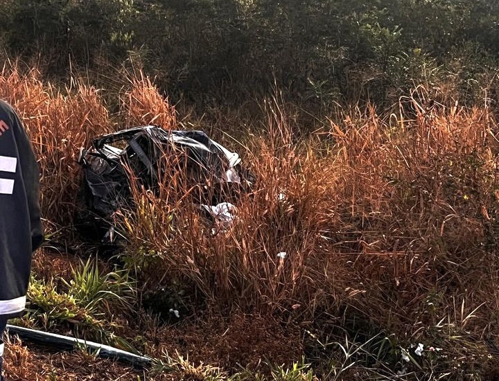 Colisão entre caminhão e picape deixa um morto na BR-163 em Nova Mutum