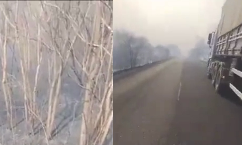 Vídeo doloroso e chocante mostra quatro pessoa da mesma família que morreram carbonizadas