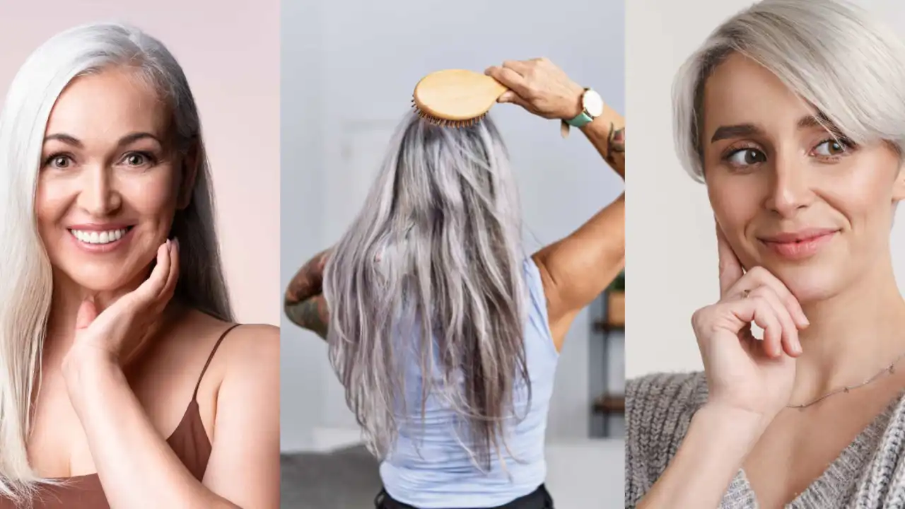 Os benefícios surpreendentes em deixar o cabelo branco!