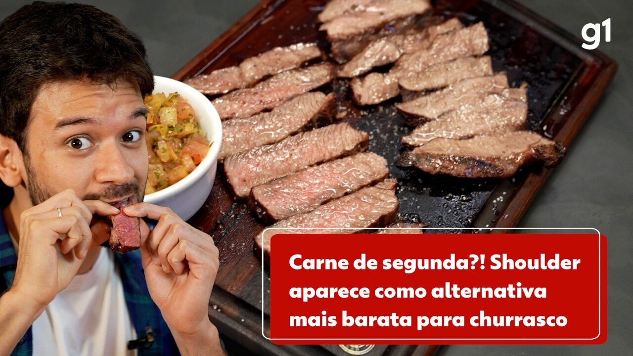 Carne de segunda? Conheça o shoulder, alternativa para um churrasco mais barato