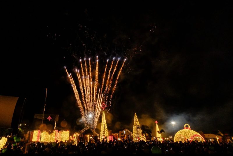 Abertura do Natal Mágico TMI é marcada por muitas atrações e sucesso de público