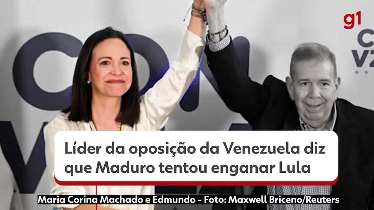 Edmundo González e María Corina Machado falam em comissão da Câmara