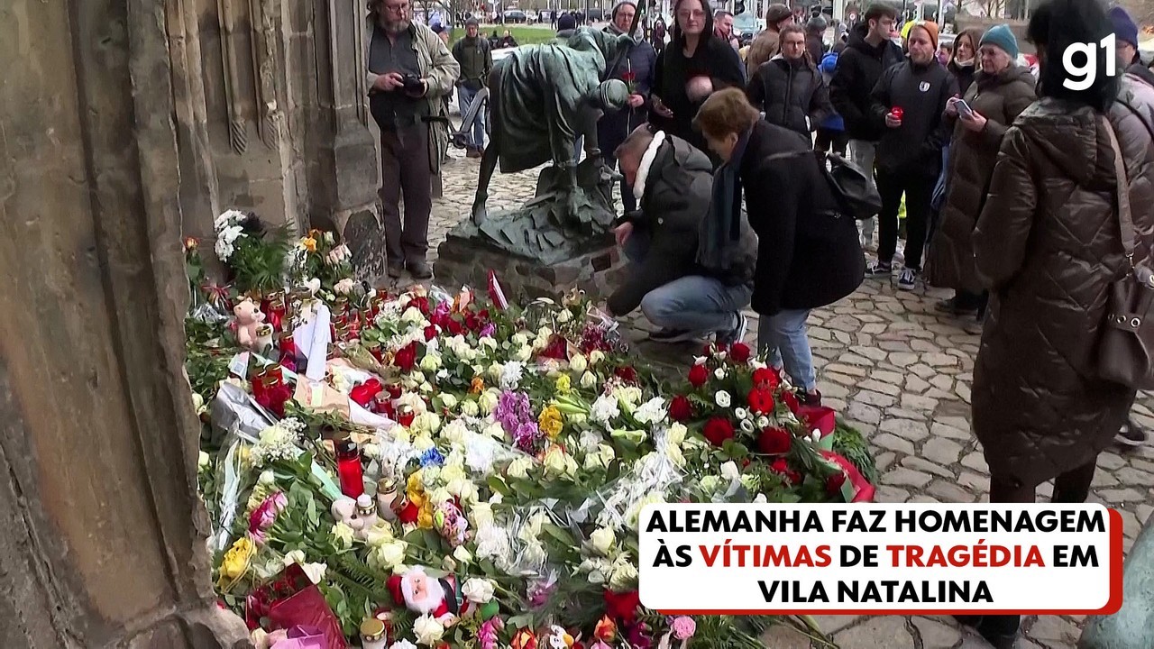 Alemanha homenageia vítimas de tragédia em feira natalina