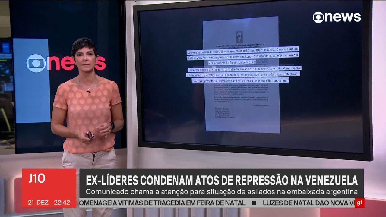 Ex-chefes de Estado e governo denunciam invasão armada à embaixada da Argentina em Caracas