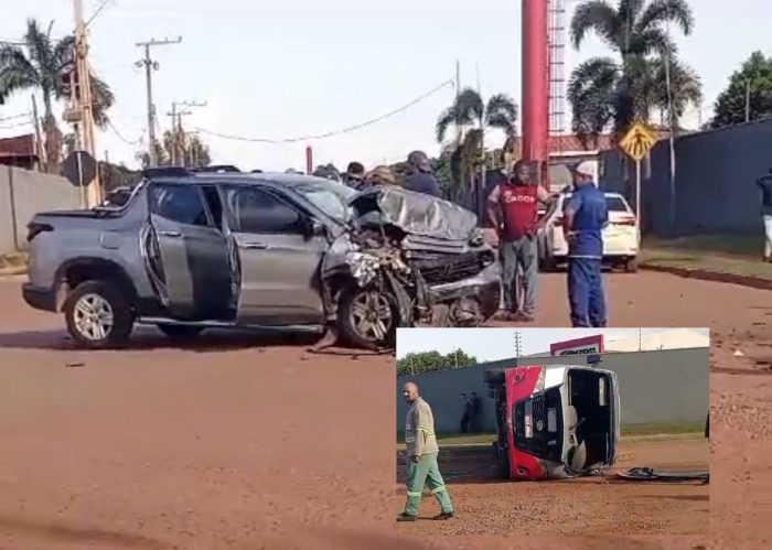 Motorista sofre fatura exposta após colisão em Rondonópolis